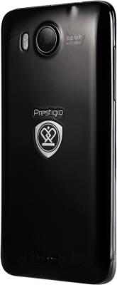 Смартфон Prestigio Multiphone 5400 Duo (черный) - задняя панель