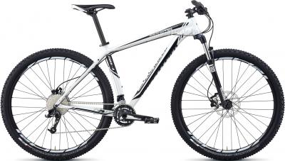 Велосипед Specialized Rockhopper Comp 29 (M, White-Black, 2014) - общий вид