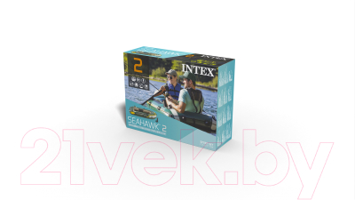 Надувная лодка Intex Seahawk-2 Set / 68347NP