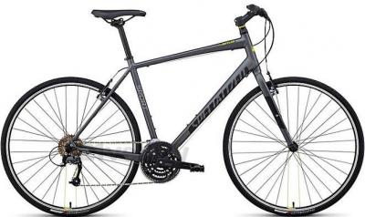 Велосипед Specialized Sirrus Sport (M, Black-Green, 2014) - общий вид