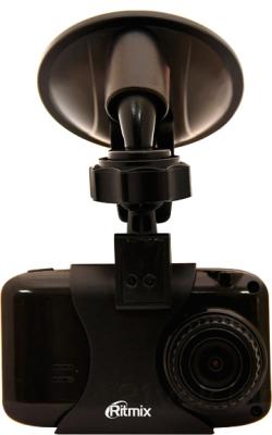 Автомобильный видеорегистратор Ritmix AVR-640 - общий вид с креплением