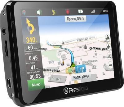 GPS навигатор Prestigio GeoVision 5850 HDDVR (PGPS5850CIS8HDDVRNV) - общий вид