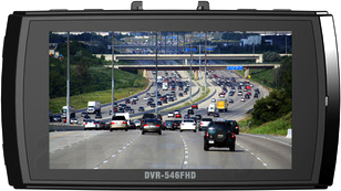 Автомобильный видеорегистратор Texet DVR-546FHD - дисплей