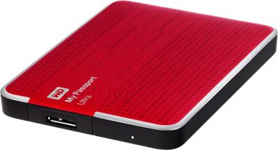 Внешний жесткий диск Western Digital My Passport Ultra 1TB Red (WDBJNZ0010BRD) - общий вид