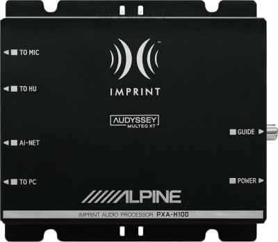 Аудиопроцессор Alpine PXA-H100 - общий вид