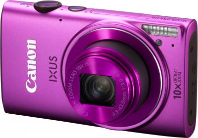 Компактный фотоаппарат Canon IXUS 255 HS (розовый) - общий вид