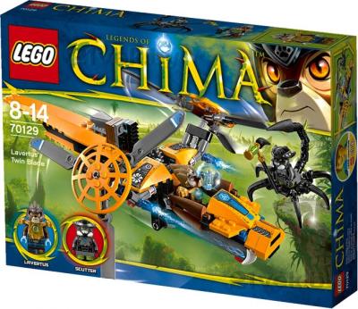 Конструктор Lego Chima Двухроторный вертолёт Лавертуса (70129) - упаковка