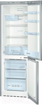 Холодильник с морозильником Bosch KGN36VL11R - внутренний вид