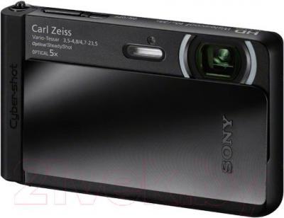 Компактный фотоаппарат Sony Cyber-shot DSC-TX30 (черный) - общий вид