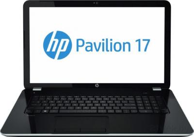 Ноутбук HP Pavilion 17-e036sr (F2U73EA) - фронтальный вид