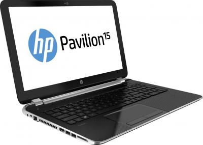 Ноутбук HP Pavilion 15-n028sr (F2U11EA) - крышка
