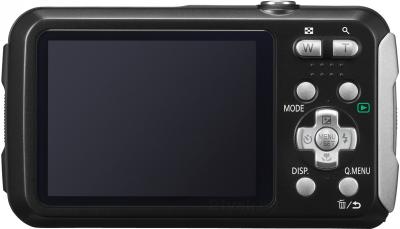 Компактный фотоаппарат Panasonic Lumix DMC-FT25EE-K - вид сзади