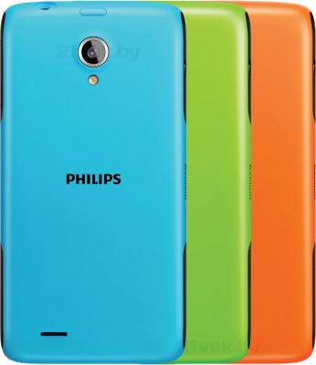 Смартфон Philips W6500 (3 цветные крышки) - цветные крышки