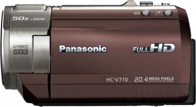Видеокамера Panasonic HC-V710EE-T - вид сбоку