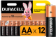 Комплект батареек Duracell Basic LR6 (12шт) - 