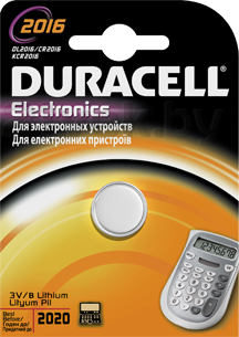 Батарейка Duracell Specialistica Litio 2016 - общий вид