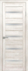 Дверь межкомнатная Лайт 7 70x200 (латте/стекло белый сатинат) - 