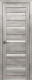 Дверь межкомнатная Лайт 7 60x200 (муссон/стекло белый сатинат) - 