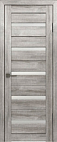 Дверь межкомнатная Лайт 7 80x200 (муссон/стекло белый сатинат) - 