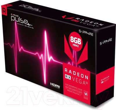 Видеокарта Sapphire Pulse Radeon RX Vega 56 / 11276-02-40G