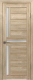 Дверь межкомнатная Лайт 16 70x200 (дуб мокко/стекло белый сатинат) - 