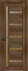Дверь межкомнатная Лайт 18 70x200 (дуб трюфель/стекло бронза сатин) - 