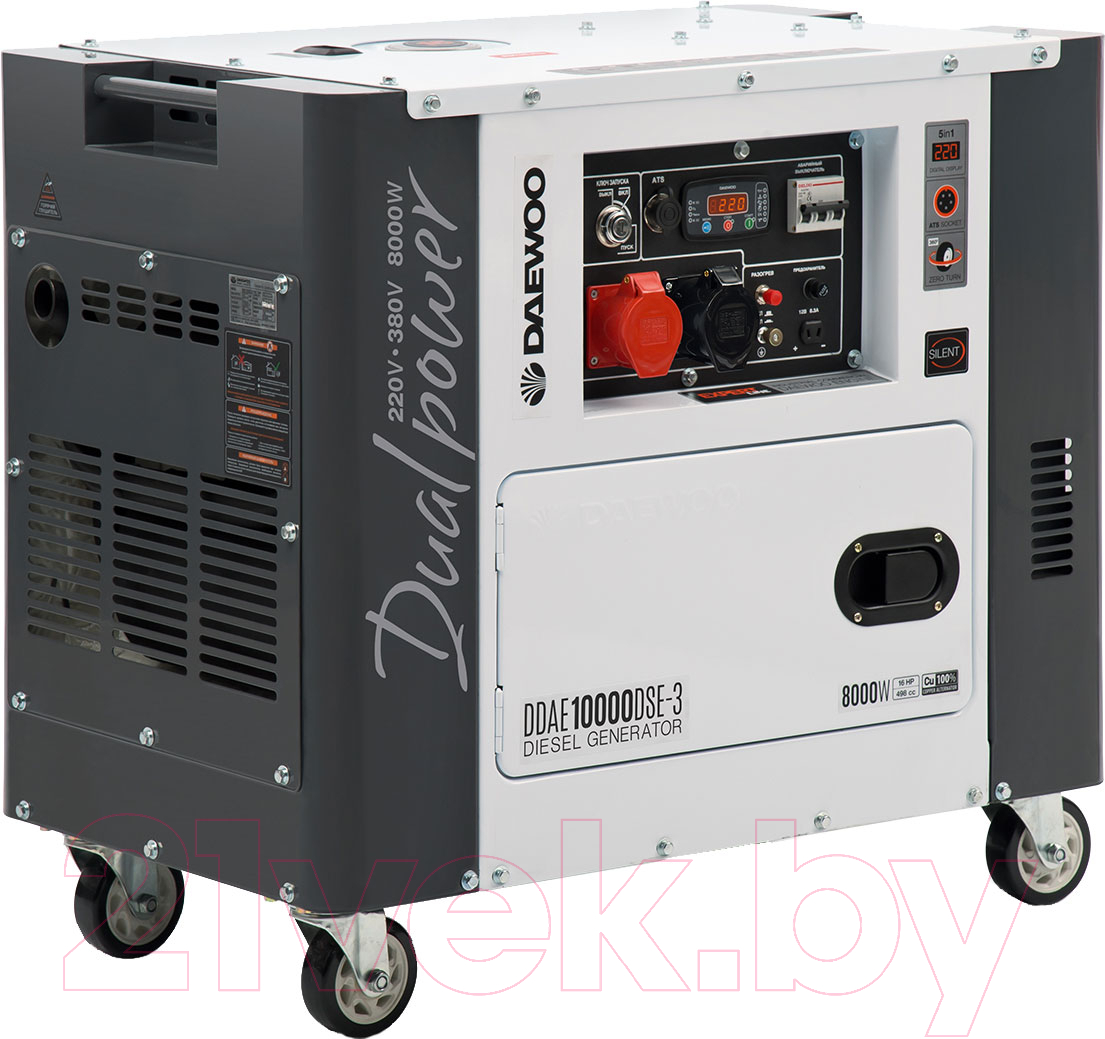 Дизельный генератор Daewoo Power DDAE 10000DSE-3