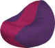 Бескаркасное кресло Flagman Classic К2.1-237 (фуксия/фиолетовый) - 