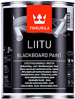 Краска Tikkurila Лииту (1л, черный) - 
