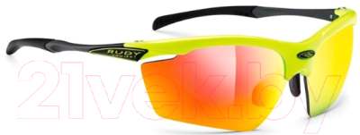 Очки солнцезащитные Rudy Project Agon / SP294076-NNI2 (Yellow Fluo Gloss/MLS Orange)