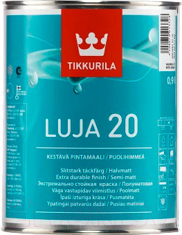 

Краска Tikkurila, Прозрачный, Луя Полуматовый Базис C