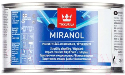 Эмаль Tikkurila Миранол Базис C (225мл)