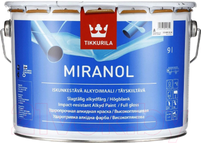 

Эмаль Tikkurila, Белый, Миранол Базис A