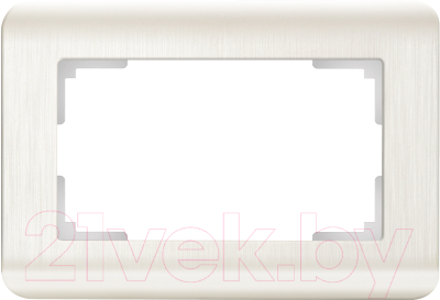 Рамка для выключателя Werkel WL12-Frame-01-DBL / a041871 (перламутровый)