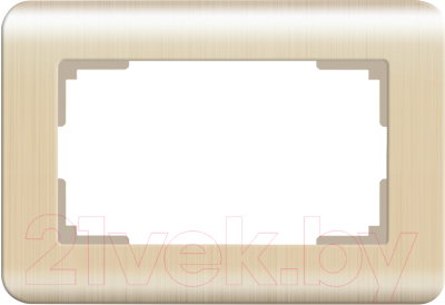 Рамка для выключателя Werkel WL12-Frame-01-DBL / a041873 (шампань)