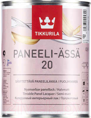 

Лак Tikkurila, Прозрачный, Панеели Ясся