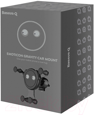 Держатель для смартфонов Baseus Emoticon Gravity SUYL-EMJL (черный)
