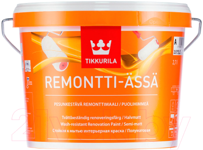 

Краска Tikkurila, Прозрачный, Ремонтти Ясся C