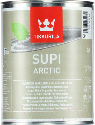Защитно-декоративный состав Tikkurila Супи Арктик EP (900мл)