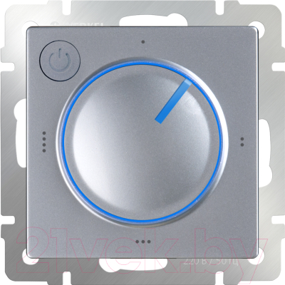 Терморегулятор для теплого пола Werkel WL06-40-01 / a042013 (серебристый)