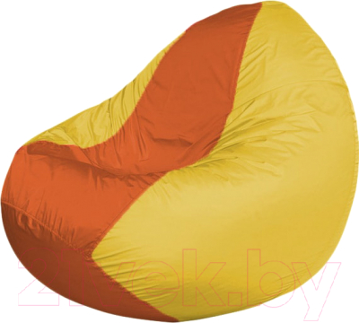 Бескаркасное кресло Flagman Classic К2.1-255 (оранжевый/желтый)