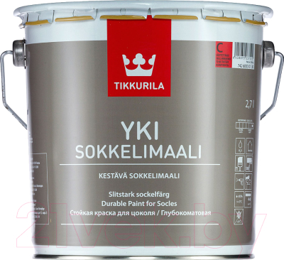 

Краска Tikkurila, Белый, Юки Базис A