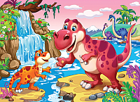 

Набор алмазной вышивки РЫЖИЙ КОТ, Дружный Динозавры / AC17024