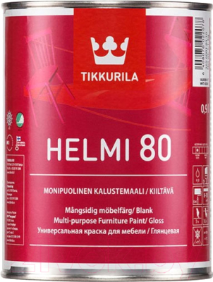

Краска Tikkurila, Прозрачный, Хелми Глянцевый Базис C