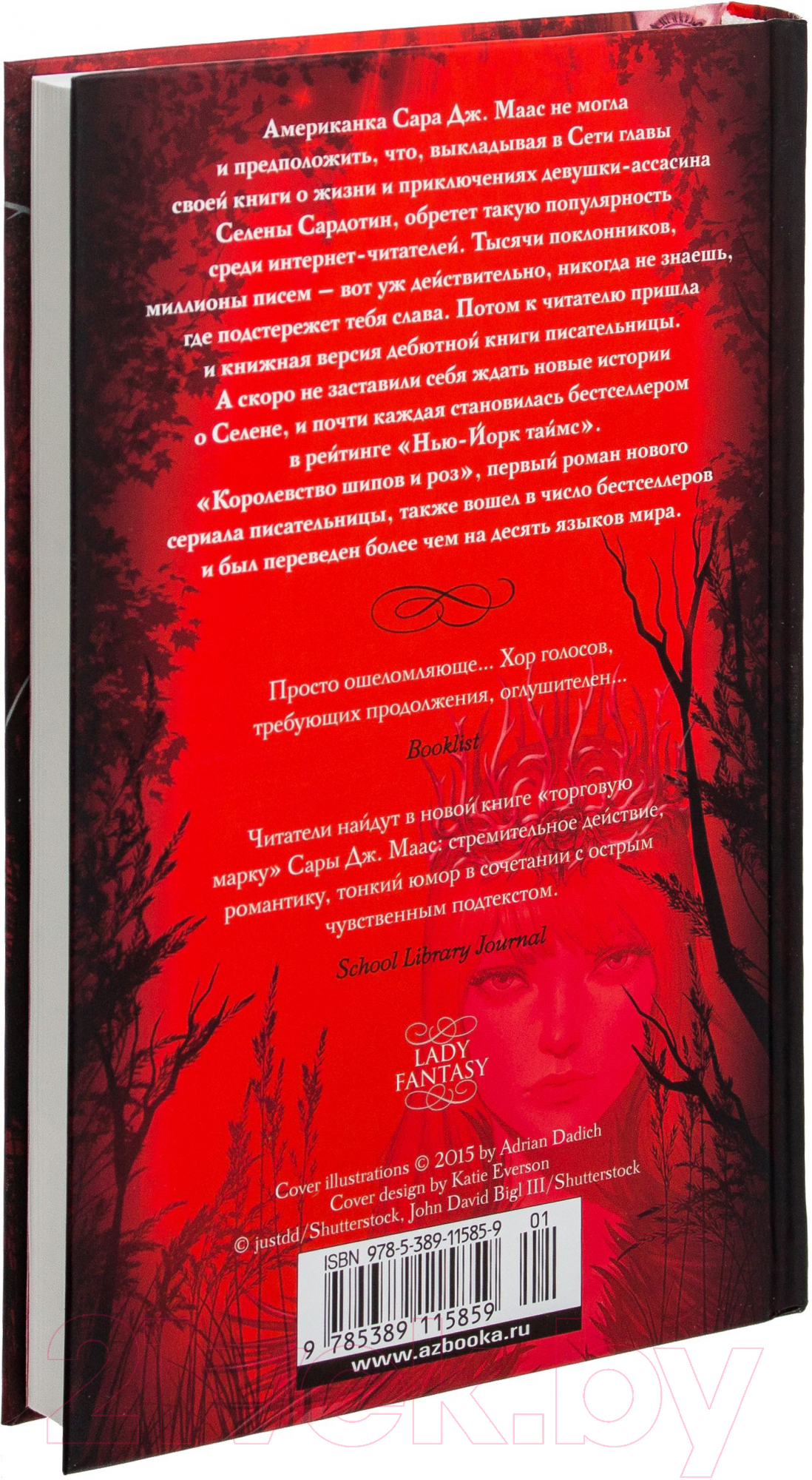 Художественная книга Азбука Королевство шипов и роз (Маас С.) — фото 4