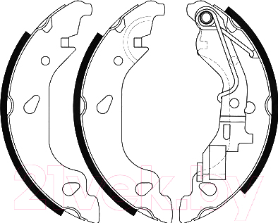 

Тормозные колодки AP, 07690