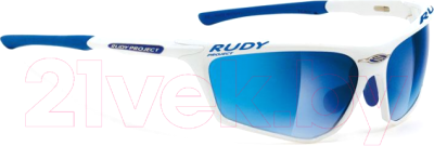 Очки солнцезащитные Rudy Project Zyon Racing / SN220724R1C (White Pearl/Laser Blue)