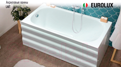 Ванна акриловая Eurolux Lait 150x70 / E1015070017
