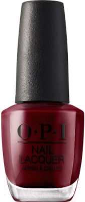 

Лак для ногтей OPI, Бордовый, NLW52