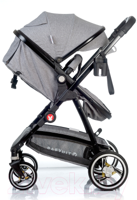 Детская универсальная коляска Babyhit Winger (Light Grey)